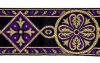 Imagen de Galón Bizantino oro H. 9 cm para ornamentos litúrgicos