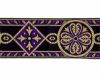 Imagen de Galón Bizantino oro H. 9 cm para ornamentos litúrgicos