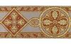 Imagen de Galón Bizantino oro H. 9 cm para ornamentos litúrgicos
