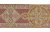 Imagen de Galón Bizantino oro H. 9 cm para ornamentos litúrgicos