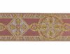 Imagen de Galón Bizantino oro H. 9 cm para ornamentos litúrgicos