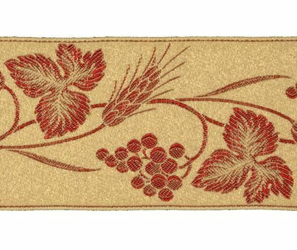 Picture of Golden thread Galloon Ears of Corn and Grapes H. 9 cm (3,5 inch)