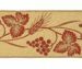 Picture of Galloon Golden Thread Eears of Corn and Grapes H. cm 9 (3,5 inch) Polyester and Acetate Fabric Trim Orphrey Banding for liturgical Vestments 