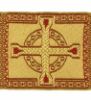 Picture of Gold Galloon Cross H. 9 cm (3,5 inch) cotton-blend