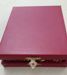 Picture of Rigid Case for Pectoral Cross red Satin padded hard box