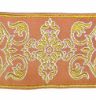 Immagine di Gallone dorato Croce Ortodossa Cornice H. 9 cm per paramenti