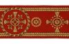 Imagen de Galón oro Palmeras H. 9 cm para ornamentos litúrgicos