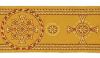 Imagen de Galón oro Palmeras H. 9 cm para ornamentos litúrgicos