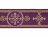 Imagen de Galón oro Palmeras H. 9 cm para ornamentos litúrgicos