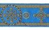 Imagen de Galón oro Palmeras H. 9 cm para ornamentos litúrgicos