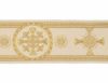 Imagen de Galón oro Palmeras H. 9 cm para ornamentos litúrgicos