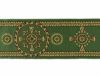 Imagen de Galón oro Palmeras H. 9 cm para ornamentos litúrgicos