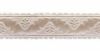 Picture of Silver thread Galloon Ribbon H. 3 cm (1,2 inch)