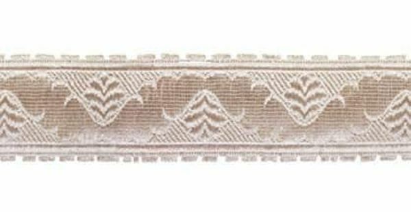 Picture of Silver thread Galloon Ribbon H. 3 cm (1,2 inch)