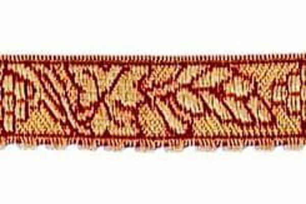 Picture of Gold / burgundy Galloon Ears of Corn Grapes H. 2 cm (0,8 inch)