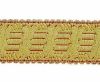 Immagine di Gallone Arpa oro / bordeaux H. 4 cm