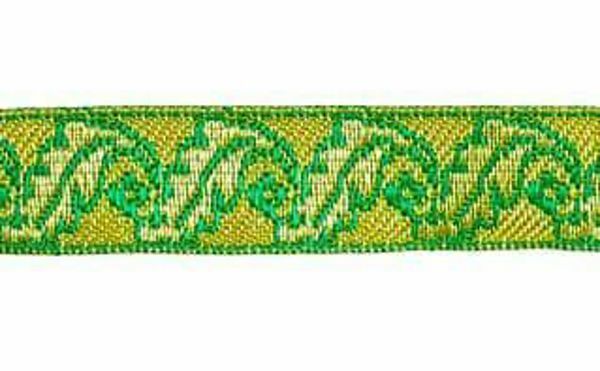 Picture of Gold / colors Galloon Oak H. 2 cm (0,8 inch) for vestments
