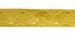 Immagine di Gallone greca Foglie Fiore oro H. cm 3 (1,2 inch) filato metallico Alta Doratura Tessuto per Paramenti liturgici
