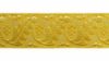 Picture of Gold Galloon Leaves Flowers H. 4 cm (1,6 inch)