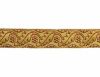 Picture of Gold / colors Galloon Leaves Flowers H. 4 cm (1,6 inch)
