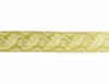 Picture of Gold / colors Galloon Leaves Flowers H. 4 cm (1,6 inch)