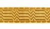 Picture of Golden Galloon broken Sticks H. 3 cm (1,2 inch) cotton-blend