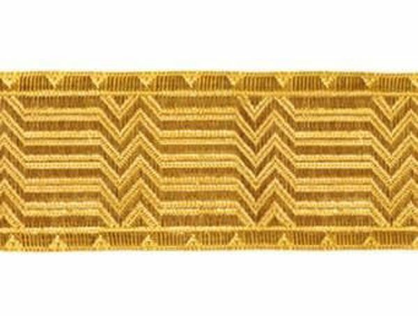 Picture of Golden Galloon broken Sticks H. 4 cm (1,6 inch) cotton-blend