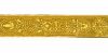 Imagen de Galón tradicional oro Florencia H. 2 cm mezcla algodón
