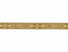 Imagen de Galón tradicional oro Florencia H. 2 cm mezcla algodón