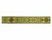 Immagine di Gallone tradizionale oro Firenze H. cm 3 (1,2 inch) misto Cotone Rosso Celeste Viola Giallo Zecchino Verde Bianco Tessuto per Paramenti liturgici