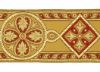 Picture of Gold thread Byzantine Galloon H. 8 cm (3,1 inch) for vestments