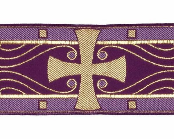 Picture of Liturgical Galloon trim Cross H. 8 cm (3,1 inch)