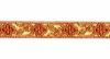 Picture of Gold Galloon Flower H. 1,5 cm (0,6 inch) cotton-blend