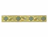 Picture of Gold Galloon Flower H. 3 cm (1,2 inch) cotton-blend