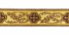 Picture of Gold Galloon Flower H. 3 cm (1,2 inch) cotton-blend