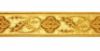 Picture of Gold Galloon Flower H. 3 cm (1,2 inch) cotton-blend