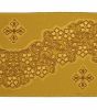 Imagen de Estolón para casulla oro/color Cruz Estrella H. 18 cm