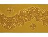 Imagen de Estolón para casulla oro/color Cruz Estrella H. 18 cm
