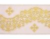 Imagen de Estolón para casulla oro/color Cruz Estrella H. 18 cm