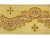 Imagen de Estolón para casulla oro/color Cruz Estrella H. 18 cm
