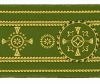 Immagine di Stolone liturgico oro/colore Palmette H. 18 cm