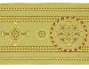 Immagine di Stolone liturgico oro/colore Palmette H. 18 cm