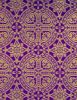 Imagen de Broderie bizantino Círculo H. 160 cm tejido acetato y poliéster para vestimenta 