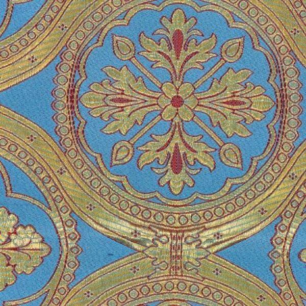 Immagine di Tessuto Broccato Croce floreale H. 160 cm