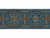 Picture of Gold en thread Byzantine Galloon Wheel H. 9 cm (3,5 inch)