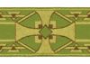Imagen de Galón dorado Cruz H. 9 cm para ornamentos litúrgicos