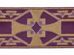 Picture of Galloon Golden Thread Cross H. cm 9 (3,5 inch) Polyester and Acetate Fabric Red Celestial Olive Green Violet Yellow White Havana White Pink Antique Gold Trim Orphrey Banding for liturgical Vestments 