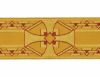 Imagen de Galón dorado Cruz H. 9 cm para ornamentos litúrgicos