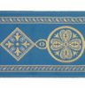 Imagen de Estolón Bizantino oro/color para casulla H. 18 cm