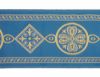 Imagen de Estolón Bizantino oro/color para casulla H. 18 cm
